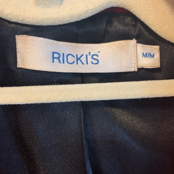 Poppy Red Pea Coat - Picture 5 of 5